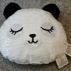 Flip-style Sequin decorative pillow